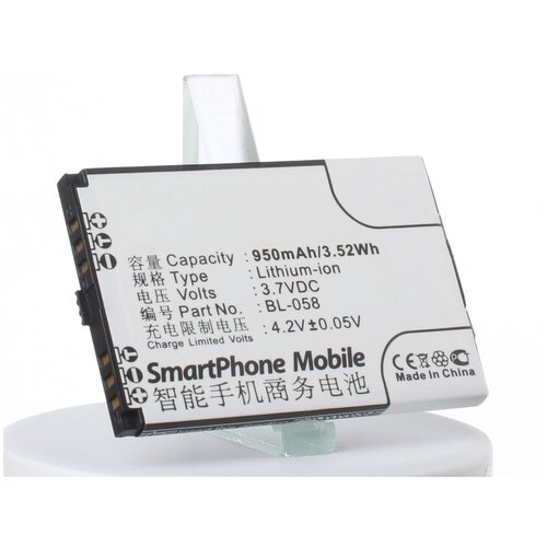 Аккумуляторная батарея iBatt 950mAh для Lenovo E268, I300, P636, I807 аккумулятор cameron sino cs lve210sl для lenovo e118 e210 e217 e268 e369 i300