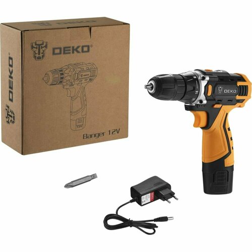 Аккумуляторная дрель-шуруповерт DEKO Banger 12V SET 1 310200₽