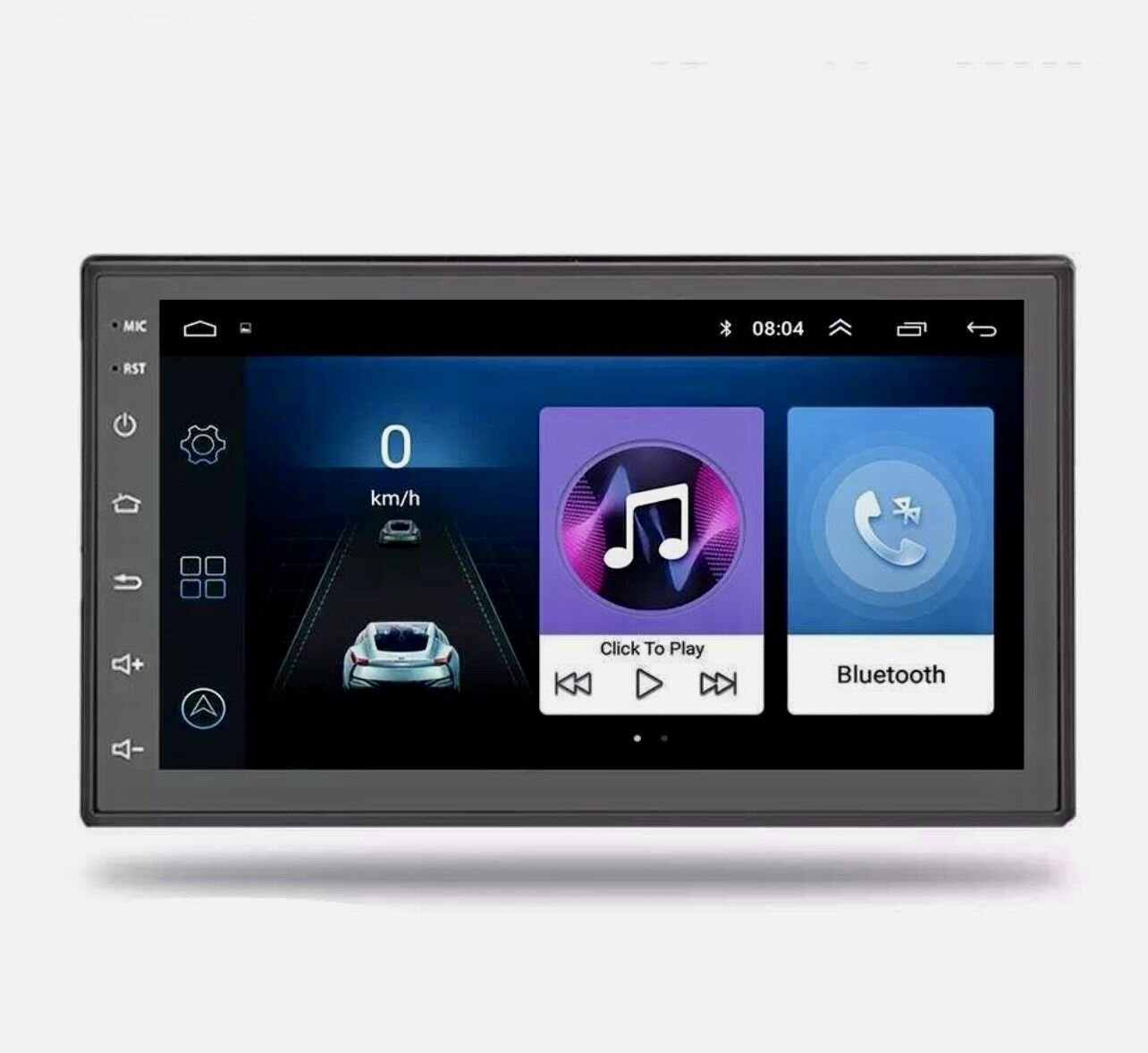 фото Автомагнитола Android 2 din 7 дюймов (CarPlay, Wi-Fi, Bluetooth, GPS, USB)