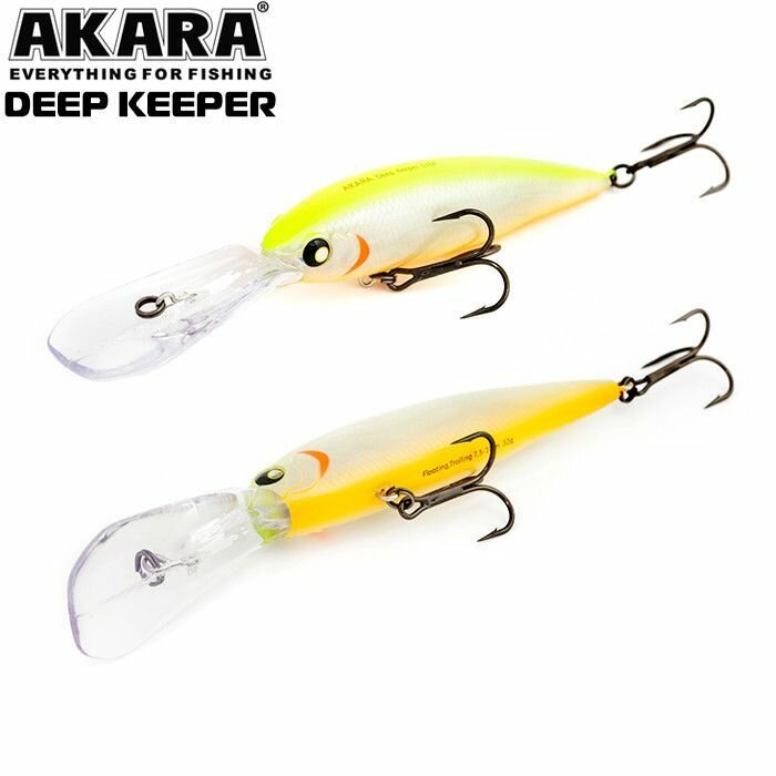 Воблер Akara Deep Keeper 110F 32гр. A125