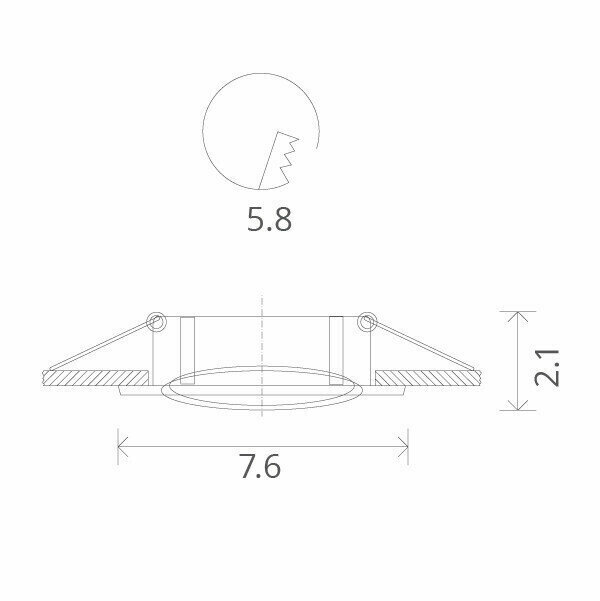 Встраиваемый светильник ARTE LAMP - фото №12