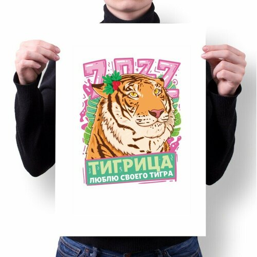 Плакат GOODbrelok А4 Принт Новый Год 2022 - 44 280₽