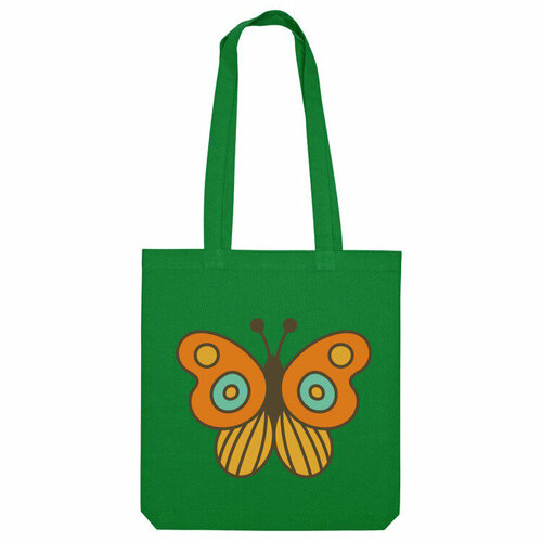 фото Сумка шоппер us basic, зеленый