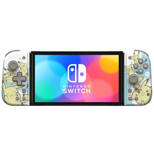 Набор из 2-х контроллеров Joy-Con Split Pad Compact Пикачу и Мимикью (Pikachu & Mimikyu) Hori (NSW-410U) (Switch/Switch OLED) геймпад для switch hori split pad pro pikachu