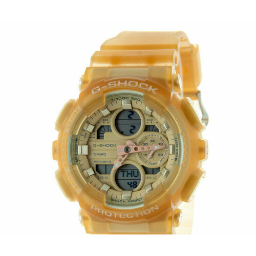 фото Наручные часы casio, оранжевый