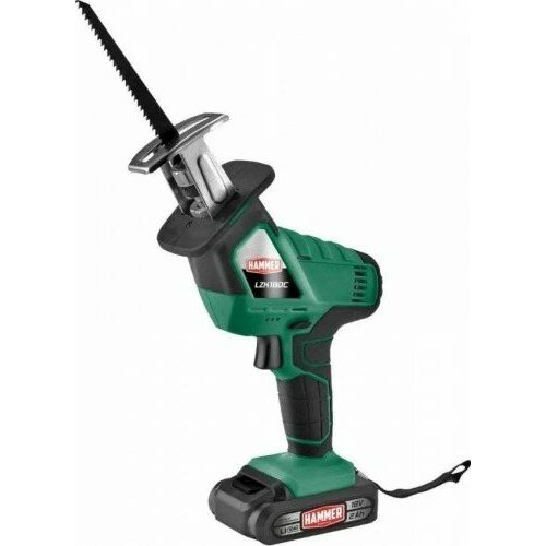 Пила сабельная акк LKZ18DC 18В Li-ion 2шт 20Ач 0-2500 ходмин ЗУ в кейсе HammerFlex 867400₽