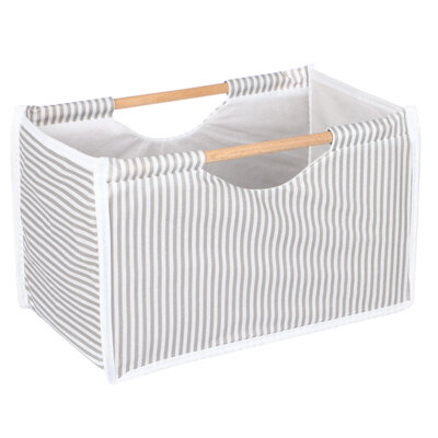 фото Vetta корзина с деревянными ручками, 32x17x18 см