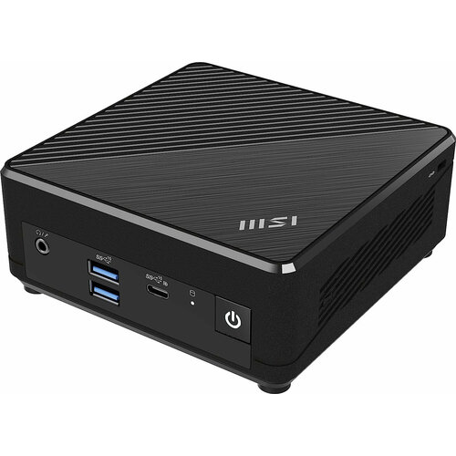 Неттоп MSI Cubi N ADL-019RU slim N100 08 4Gb SSD128Gb UHDG Windows 11 Professional GbitEth WiFi BT 65W черный 9S6-B0A911-019 3467000₽