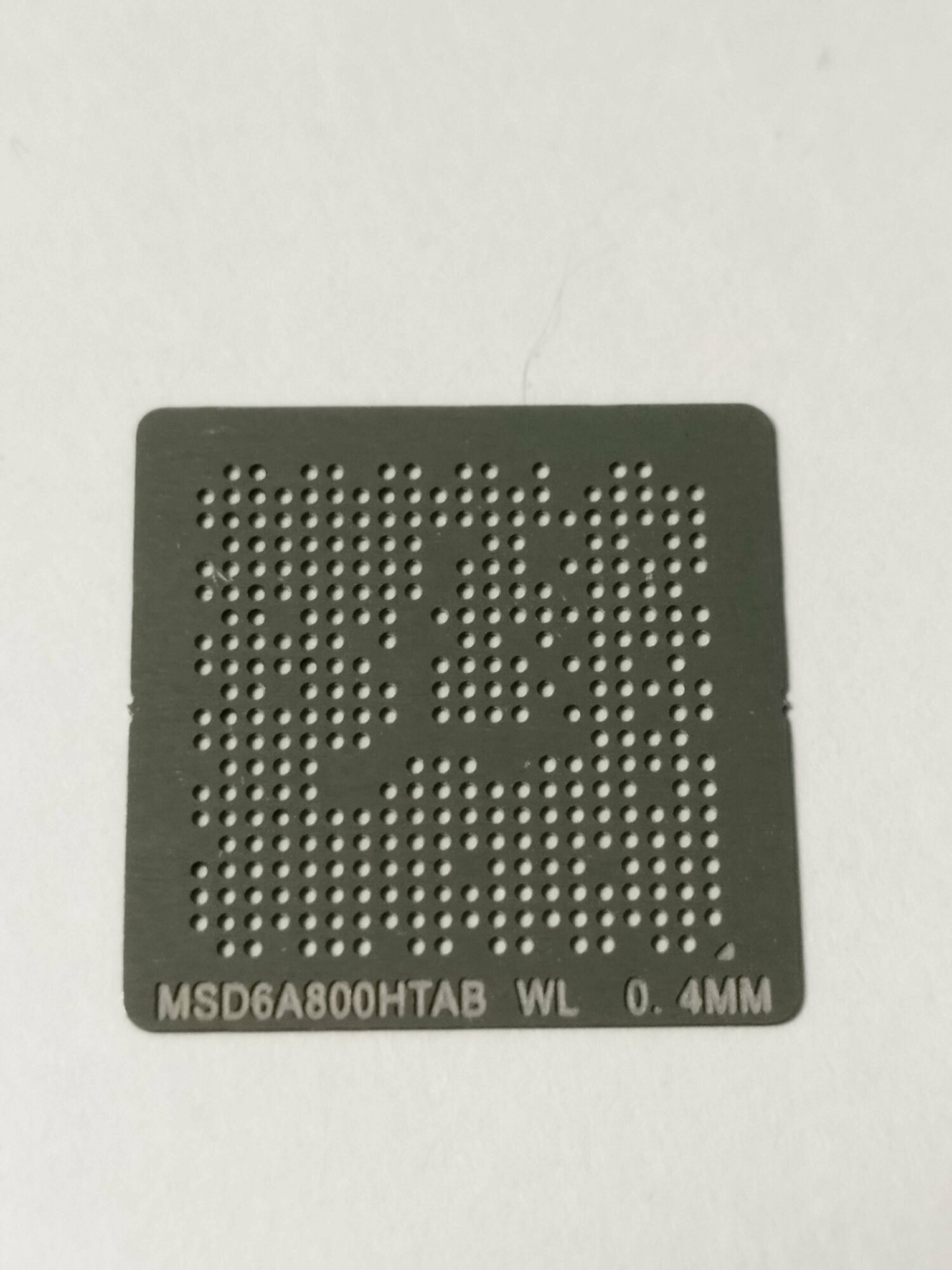 Трафарет для реболла BGA MSD6A800HTAB WL 04мм