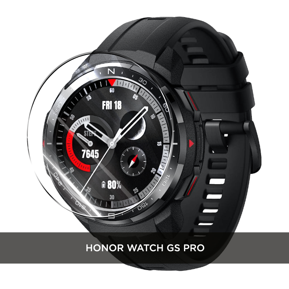 Гидрогелевая противоударная защитная пленка для Honor Watch GS Pro / Honor Watch GS Pro