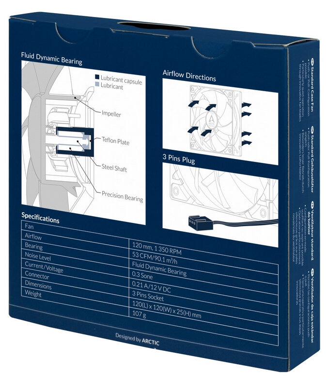 Вентилятор для корпуса ARCTIC - фото №11