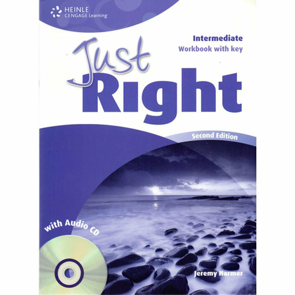 Книга Just Right English Intermediate Workbook With Key and CD - фото №1