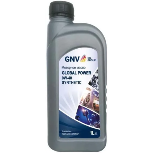 Моторное масло GNV Global Power 0W-40 Synthetic A3/B4, SN/CF