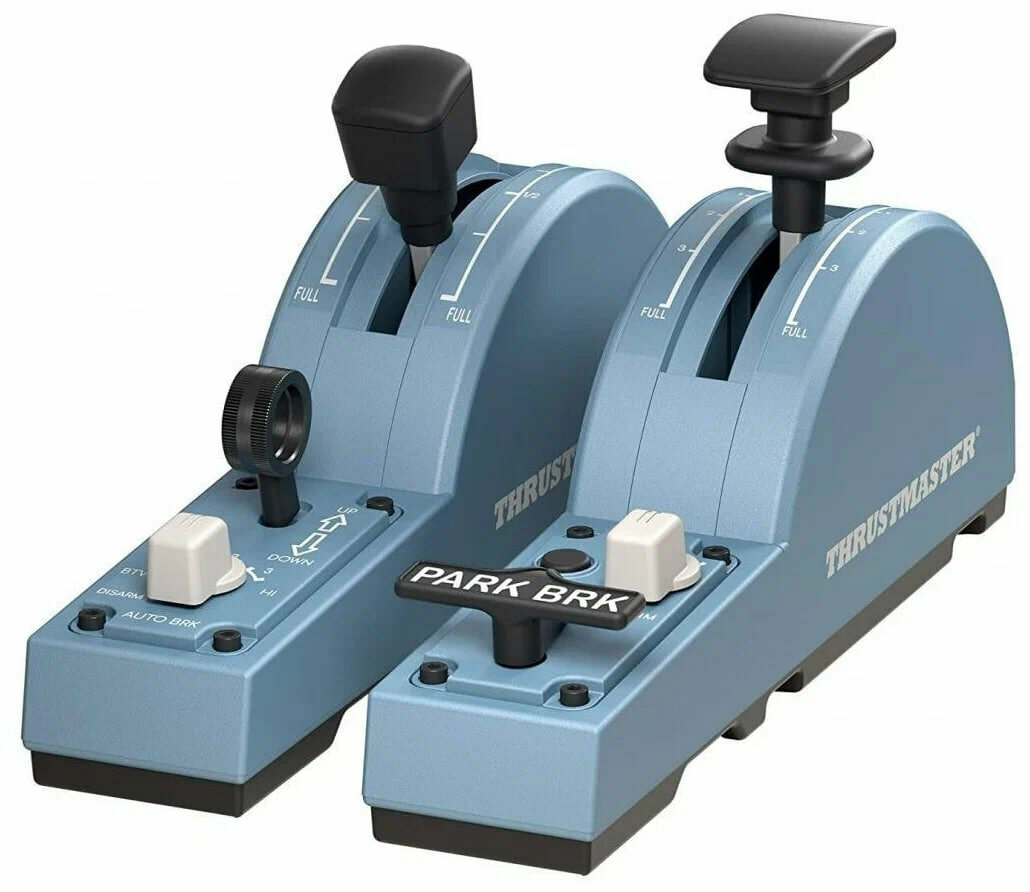Джойстик Thrustmaster TCA Quadrant Add-on, синий