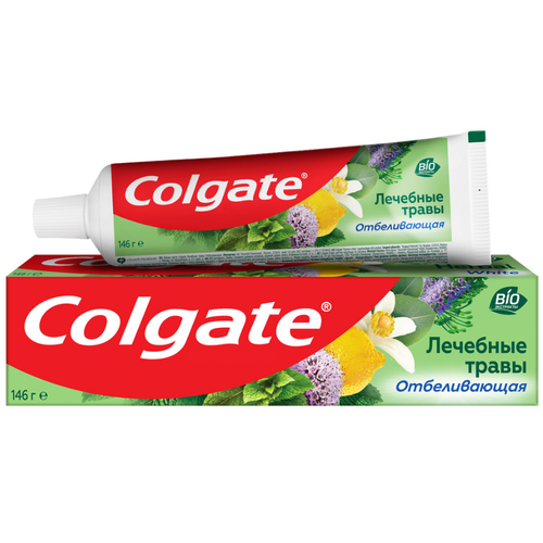 Colgate зубная паста лечебные травы отбеливающая 100мл