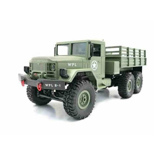 Конструктор грузовик WPL Army Truck масштаб 1:16 2.4G - WPLB-16K-Green