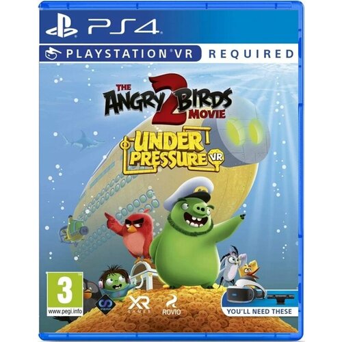 angry birds movie meet the angry birds level 2 Игра для PlayStation 4 The Angry Birds Movie 2: Under Pressure VR англ Новый