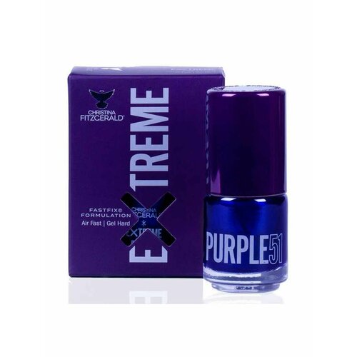 Лак для ногтей - PURPLE 51 15 мл/Christina Fitzgerald Extreme Purple 51/15 мл