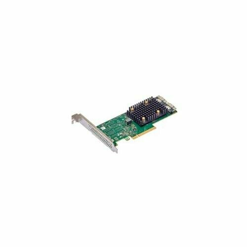 HBA-адаптер Broadcom Tri-Mode 95xx HBA 9500-16i дисковый контроллер broadcom контроллер hba 9500 8i 12gb s sas sata nvme x8 pcie gen 4 0 one sff 8654 jbod 05 50077 03