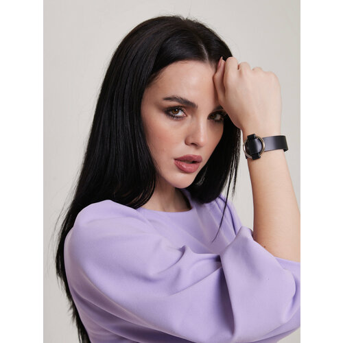 Браслет Joden, металл, размер 17 см, размер one size, черные