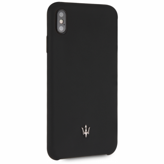 Чехол CG Mobile Maserati Silicone case Hard для iPhone XS Max, цвет Черный (MAGSIHCI65BK)