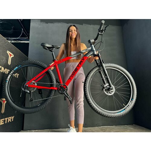 Велосипед Time Try ТT2999s 275 Алюминиевая рама 17 Взрослый Подростковый Унисекс черно-красный 24900₽