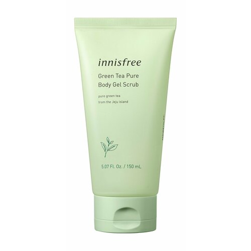 Увлажняющий гель-скраб для тела с экстрактом зеленого чая Innisfree Green Tea Body Scrub 1697₽