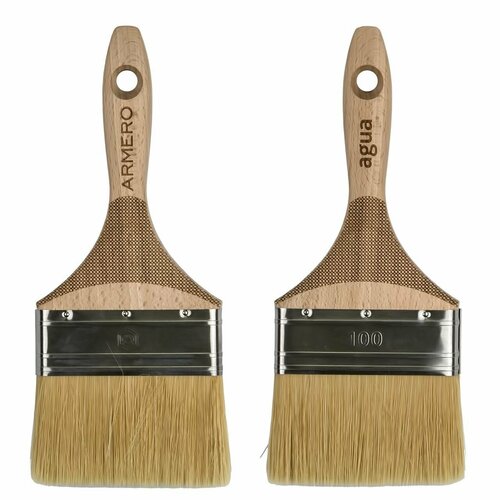 Кисть малярная Armero А800100 для лаков и красок на водной основе 100x19мм 750₽