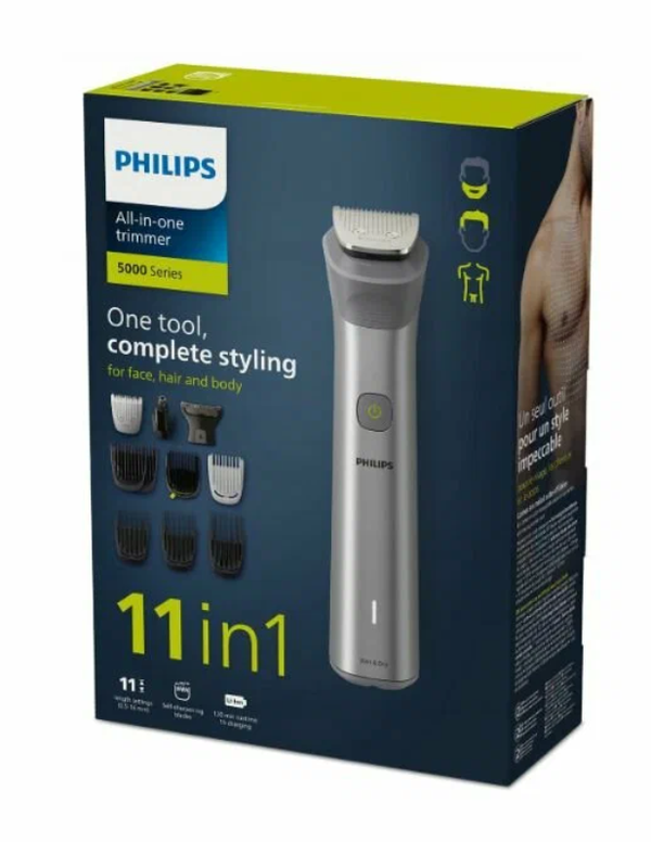 Триммер мультигрум Philips MG5930/15, 11 в 1