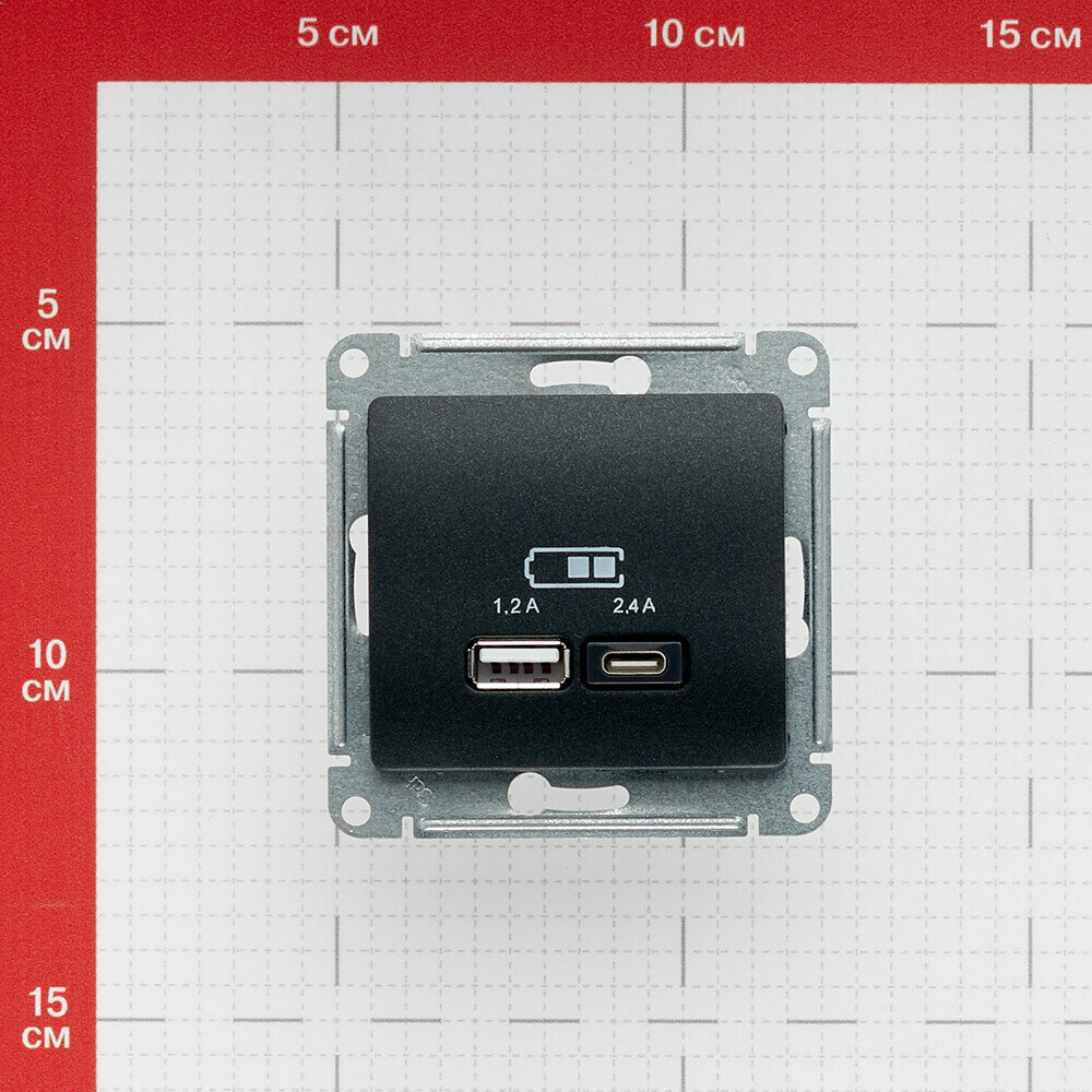 Розетка двойная USB Schneider electric - фото №7