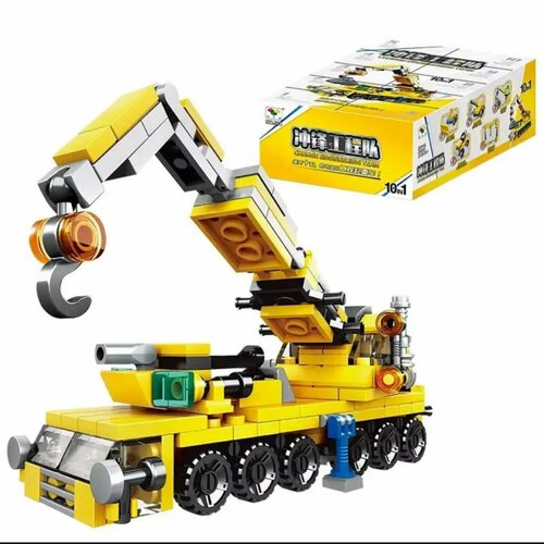 Детский конструктор тип LEGO Строительная техника 10 in 1 1100₽