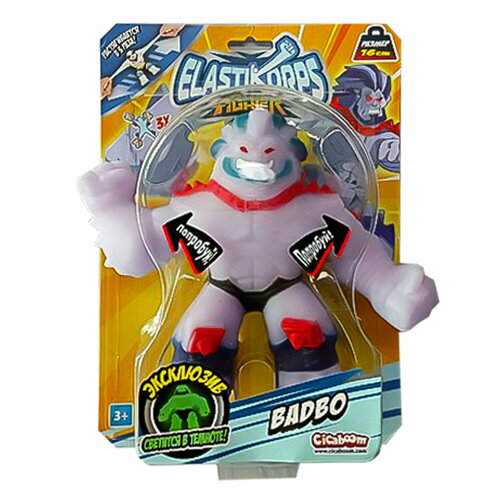 Фигурка- тянучка Elastikorps fighters Бэдбо 16см EKFG15BL-12