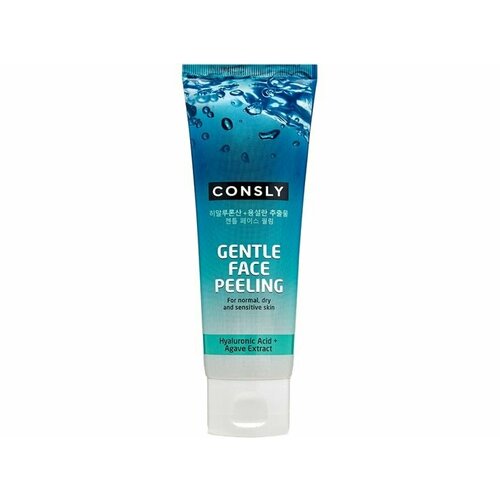 Отшелушивающий гель для деликатного очищения CONSLY Gentle Face Peeling with Hyaluronic Acid and Agave