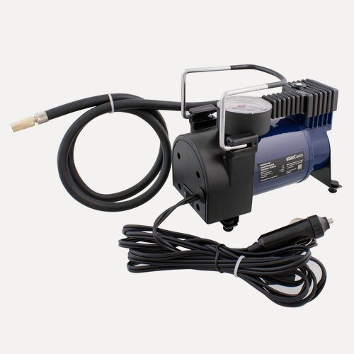 Изображение товара Автомобильный компрессор старт Сирокко, 12 В, манометр, 35 л/мин, чехол в комплекте