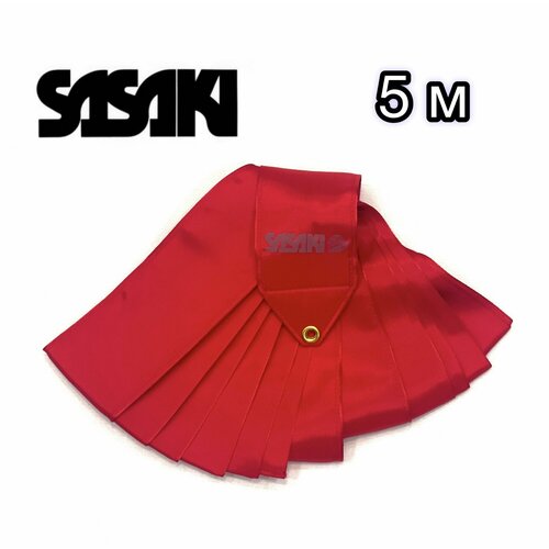 Лента MJ -715-FIG Sasaki 5 метров, цв. красный