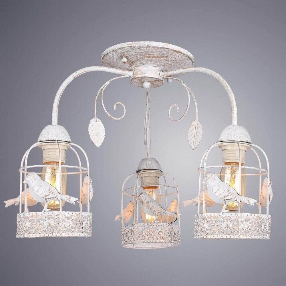Потолочная люстра Arte Lamp Cincia с поддержкой Маруся A5090PL-3WG-М - фото №4