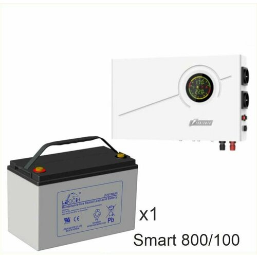 ИБП Powerman Smart 800 INV + LEOCH DJM12100 ибп powerman smart 800 inv 800va