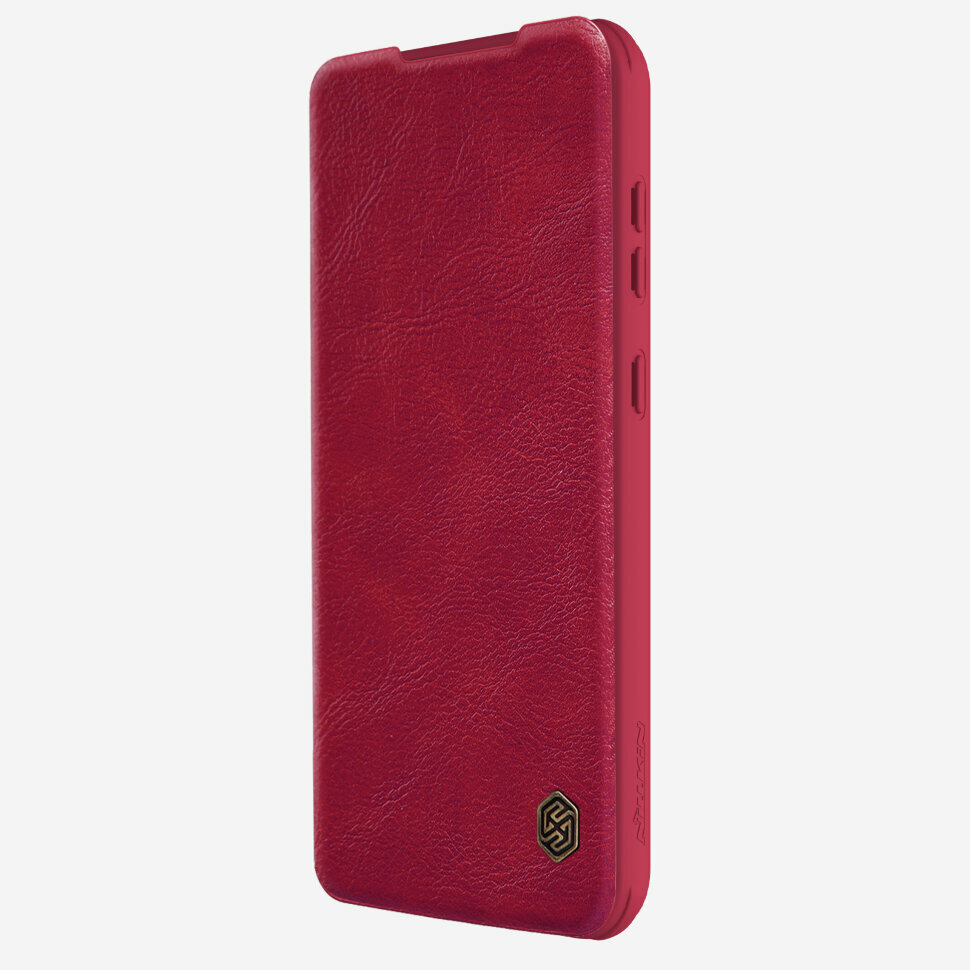 Чехол Nillkin Qin Pro Leather Case для Samsung Galaxy A55 5G Red (красный)