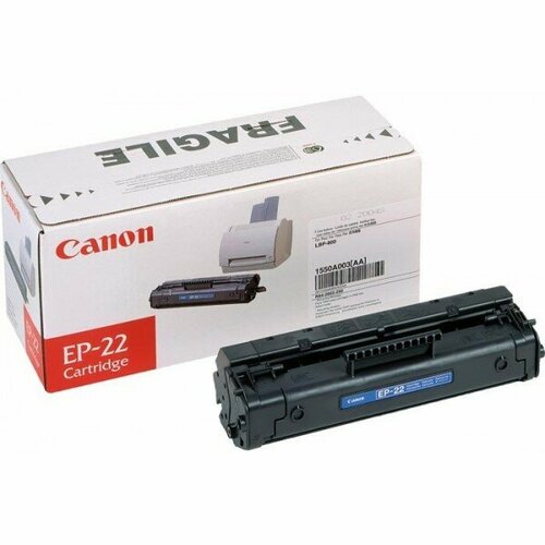 картридж для canon laser shot lbp800 lbp810 lbp1120 cartridge ep 22 2 500 страниц uniton EP-22 [1550A003] Тонер-картридж для принтеров Canon LBP 800/ 810/ 1120= HP C4092A (2500 стр.) ориг.