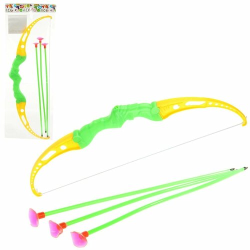 Детский набор лук 40 см, стрелы присоски, Veld Co