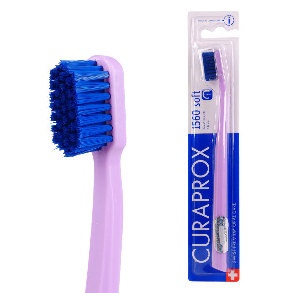 Зубная щетка CURAPROX 1560 Soft салатовая