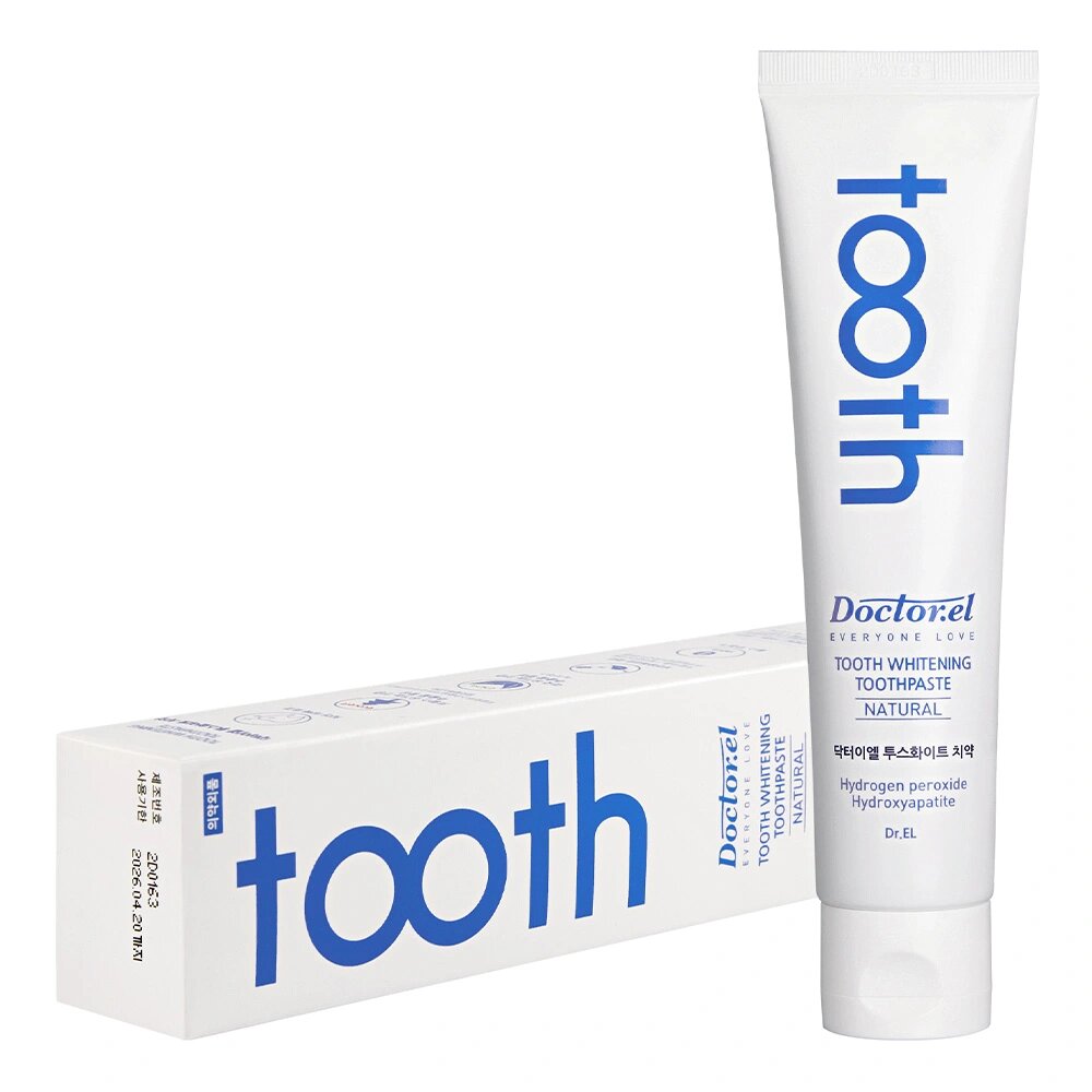 Зубная паста Dr.EL Tooth Whitening Отбеливающая, 120 гр