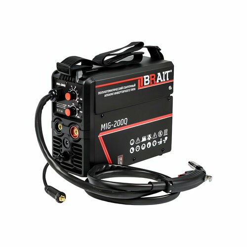 Инвертор сварочный полуавтомат BRAIT МIG-200Q подарок проволока омедн ER70S-6 08 1 кг 16090₽