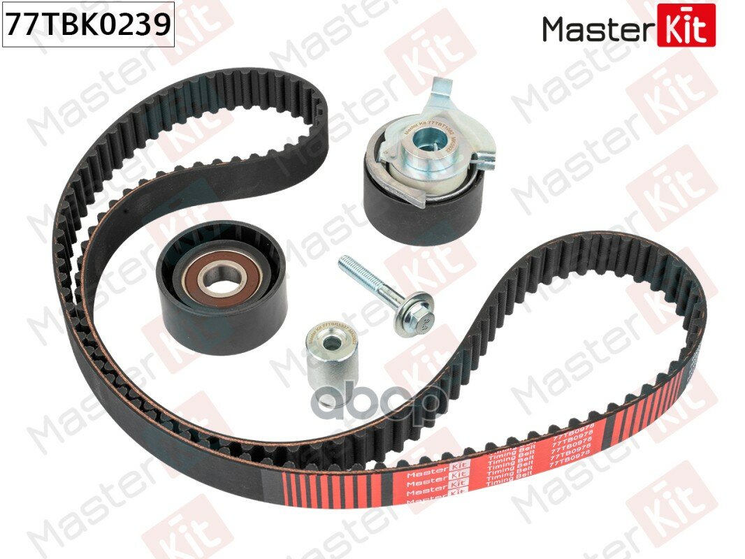 фото MASTERKIT 77TBK0239 Комплект ремня ГРМ Ford MAVERICK 2001 -. Mazda TRIBUTE (EP) 2000 - 2008