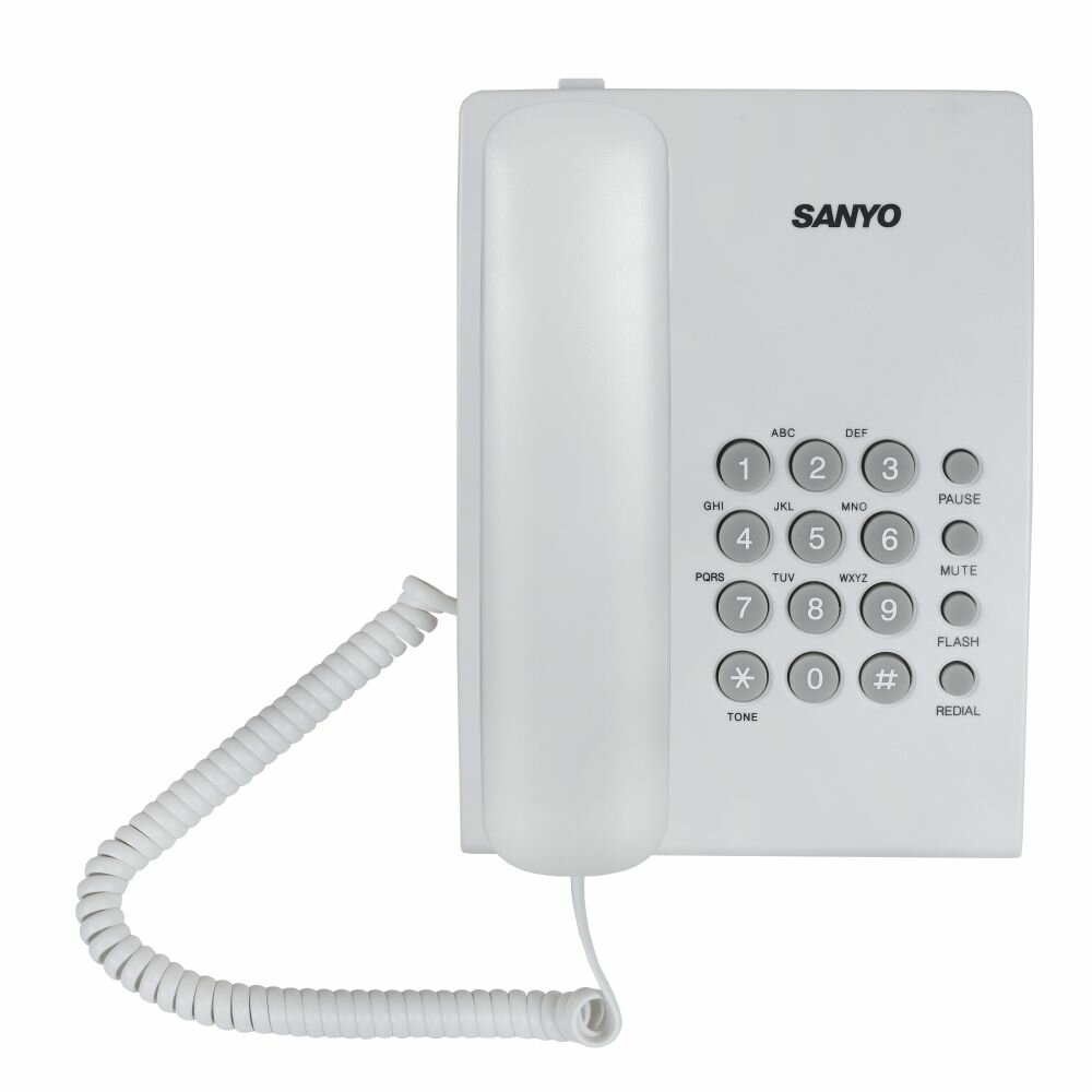 Телефон проводной SANYO RA-S204W