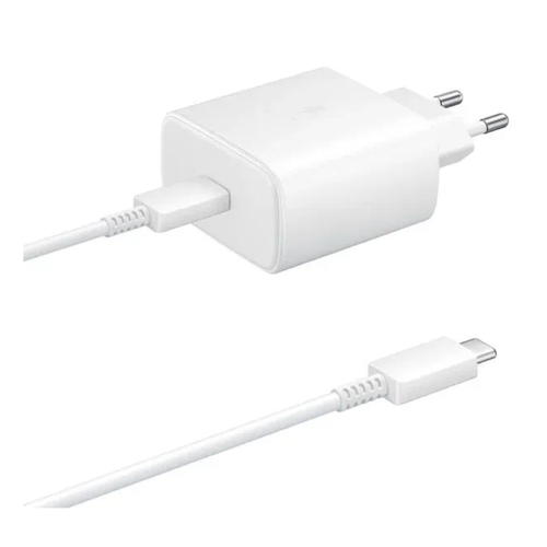 Сетевое зарядное устройство 45W / USB Type C- USB Type C / Super Fast Charging 2.0 / Белый белый