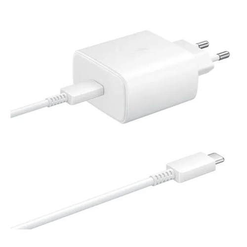 Сетевое зарядное устройство 45W / USB Type C- USB Type C / Super Fast Charging 2.0 / Белый