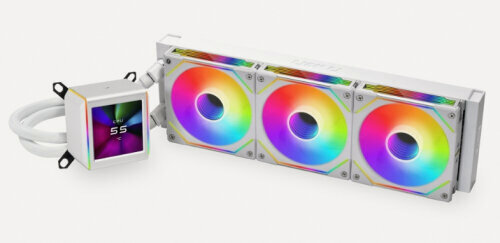 Изображение товара СВО для процессора Lian LI Galahad II LCD SL-INF 360 White (G89. GA2ALCD36INW.00)