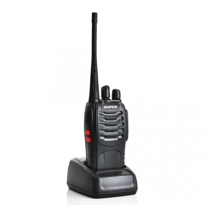 Рация BAOFENG BF-888S, черная, портативная, диапазон UHF 400-470 МГц (2шт в упаковке)