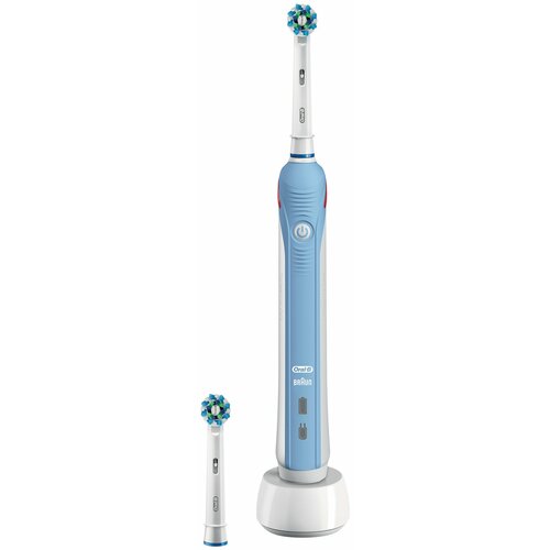Зубная щетка электрическая Oral-B CrossAction PRO-1000 белый 299000₽
